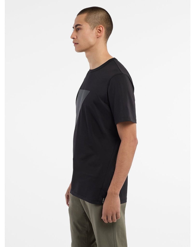 Captive Arc'Postrophe Word Ss T-Shirt Men's in Black - Arc'teryx New ...
