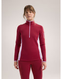 Rho Heavyweight Zip Neck Women's