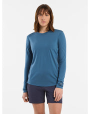 Lana Merino Wool Crew Neck Shirt Ls Women's